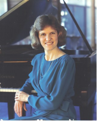 Diana at Piano young